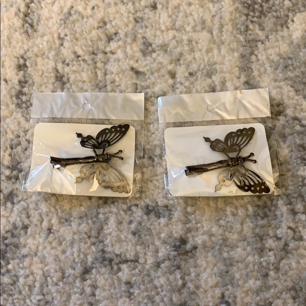 NEW Butterfly Hair Clips